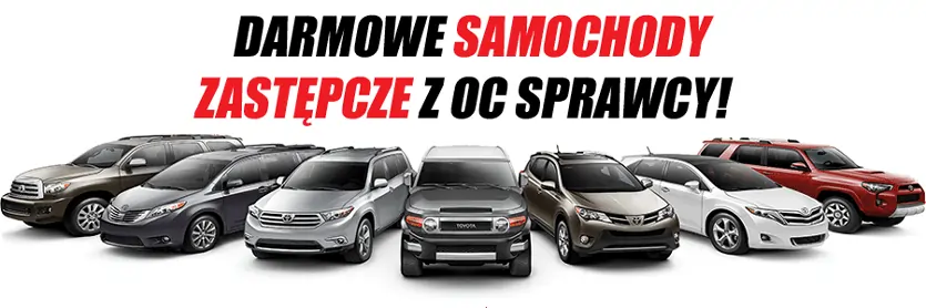 Samochody zastępcze z OC sprawcy Samochody zastępcze z OC sprawcy