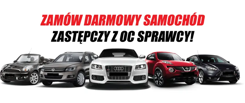 Zamów auto zastępcze z OC sprawcy Zamów auto zastępcze z OC sprawcy